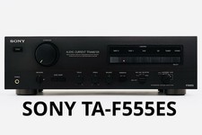 Amplificateur stéréo intégré Sony TA-F555ES série ES vintage Japon pour pièces