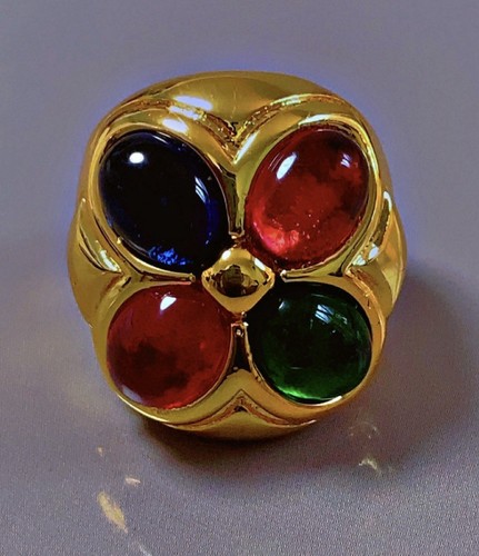 Superbe bague plaqué pierre