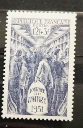 Timbre france 1951 879 - timbre, n°879