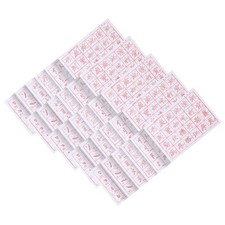  30 Sheets Feuilles D'entraînement À La Calligraphie Cahier De Papier Manuel