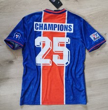 Maillot Retro PSG Paris 1995/96 #25 CHAMPIONS Hommage 2025