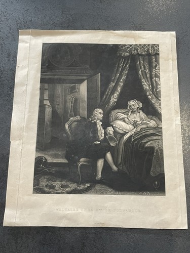Gravure litho planche ancienne - gravure,