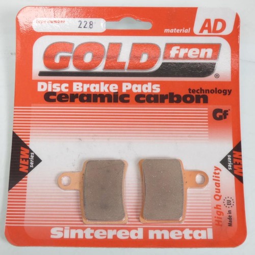 Plaquette frein gold fren - de,