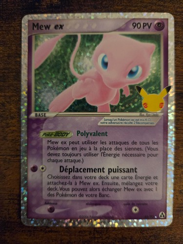 Carte pokémon mew 92 - mew, ex