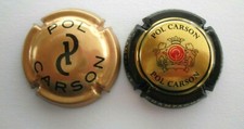 lot de 2 Capsules de champagne POL CARSON
