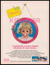 PUBLICITE  Print AD  Tinnie  RAYNAL  PUB   Vintage  70 / 80's
