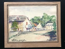 Aquarelle de Felix Capdevielle