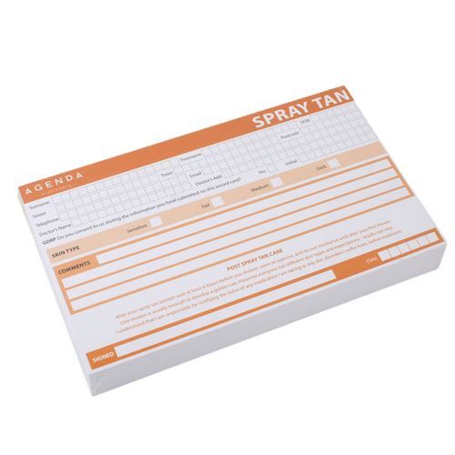 Record cards spray - record, tan