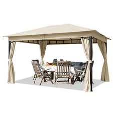 Tonnelle jardin 3x4 toit - 3x4,