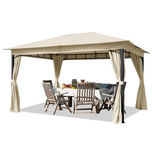 Tonnelle jardin 3x4 toit - m,
