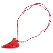  1 jeu de créatif alto ocarina six trous instrument de musique ocarina pour