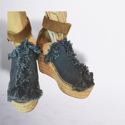 Espadrilles compensées chloé - espadrilles,