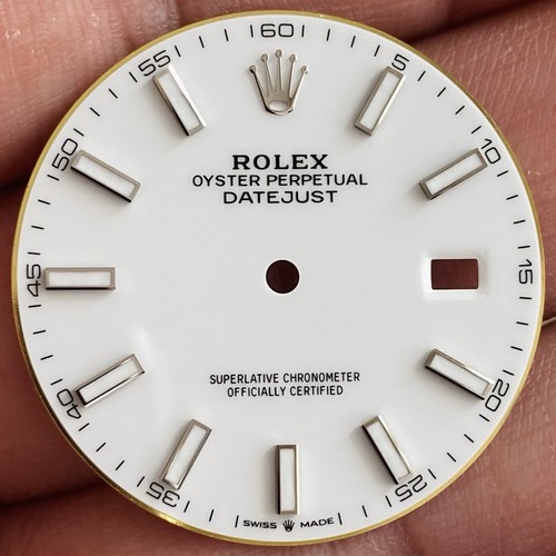 Rolex white dial for datejust - rolex,