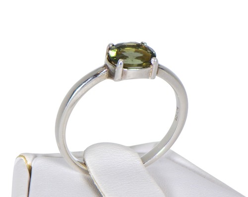 Moldavite verre beau - verre, à