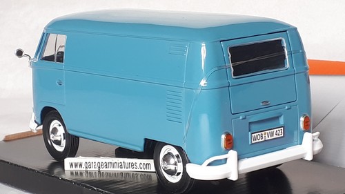 Fourgon bleu volkswagen - bleu,