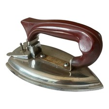 Ancien fer à repasser de voyage pliable Philips F257