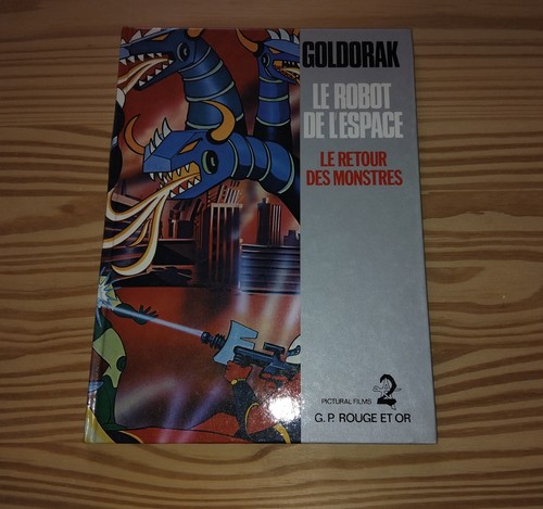 Livre rouge or goldorak - livre, et