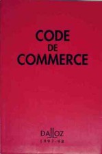 Code de commerce 1997-98 -