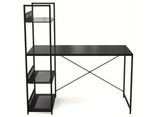 Bureau Étagère Métal Et Verre