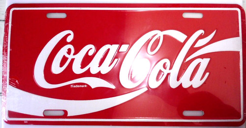 Coca cola plaque - coca-cola©,