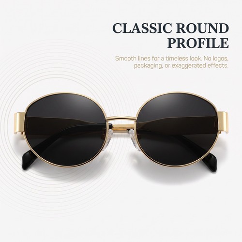 2026 retro oval shades - 2026, uv380