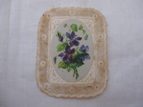 Ancienne image pieuse - pieuse, souvenir