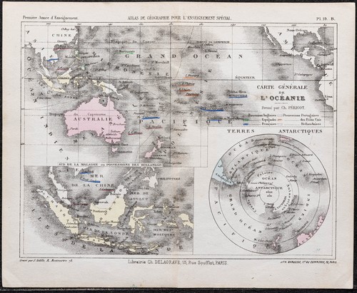 1866 océanie et antarctique - 1866,