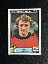 STICKER PANINI ARGENTINA 78 - JANSEN - 267 - TRÈS BON ÉTAT -