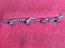 4 ECROUS PAPILLON EN FER 10 ET