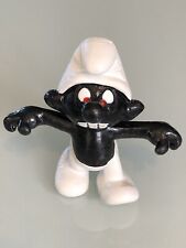 PEYO/SCHLEICH - Figurine Schtroumpf n°20007 - Schtroumpf Noir avec dents noires
