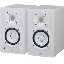 Paire de moniteurs de studio alimentés YAMAHA HS4W 4,5 pouces blancs