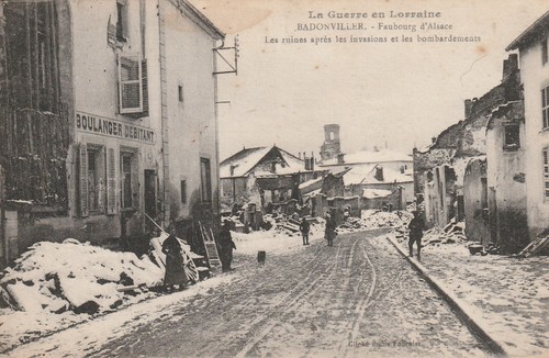 Cpa guerre lorraine - la,
