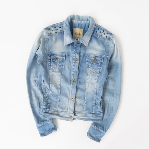 Veste jean vintage - veste,