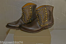 Bottines santiags à clous