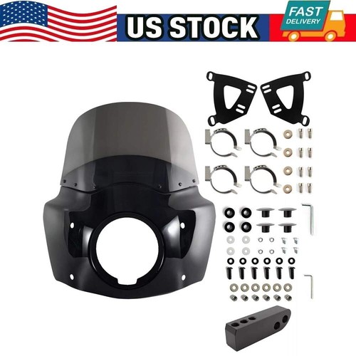 Headlight fairing windshield - headlight,