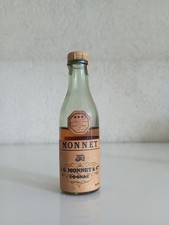 Very old mini bottle cognac Monnet 3 stars 3cl