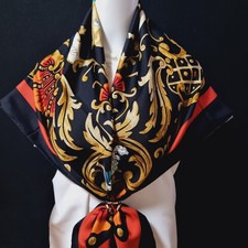 RARE VINTAGE HERMES Foulard en