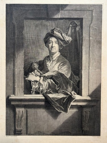 Pierre drevet portrait de - pierre,