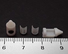 Accastillage maquette bateaux. Feux de mât 5x12mm. APDL modélisme