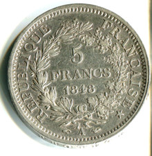 MONNAIE [683] ARGENT 5 FRANCS