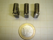 RARE JEU DE 3 MORS POUR MANDRIN DE TOUR D'HORLOGER DE MARQUE   S.C.O.M.E.A