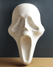 Scream Ghostface Wes Craven-  Masque César Mask- Plâtre unique - Factory archive