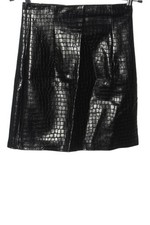 ZARA Jupe en cuir synthétique