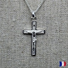 Pendentif Crucifix Argent 925