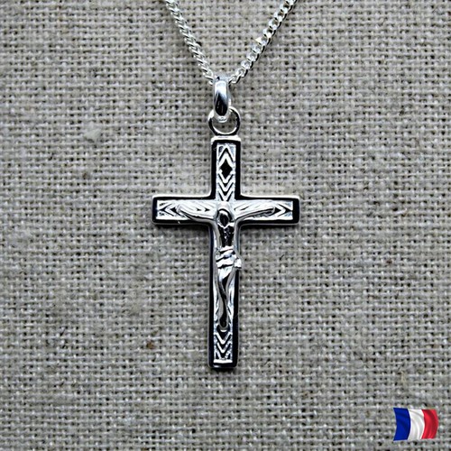 Pendentif crucifix argent - crucifix, 925