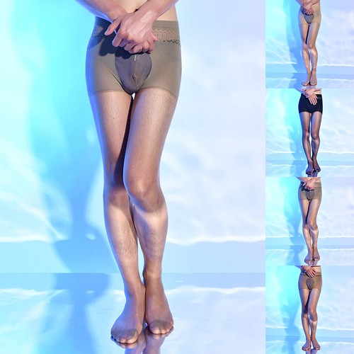 Collant homme huile brillant