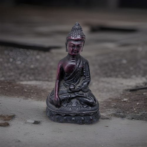 Small seated buddha - small, figurine