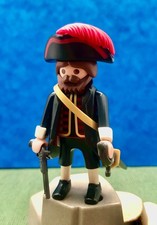 Playmobil Pirate Soldat Militaire Officier Prussien Armée Custom Vintage