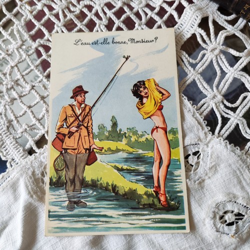 Carte postale humoristique - carte,