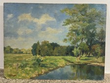 Huile sur panneau